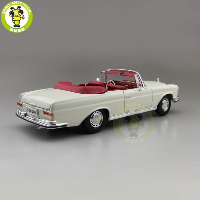 1/18 Medcedes Benz 280SE 1967 Maisto 31811 Diecast Metal Model Car Toys Boys Girls Gifts