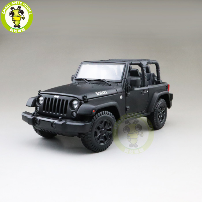 1/18 JEEP WRANGLER WILLYS 2014 Convertible Maisto 31610 Diecast Model Car Toys Boys Girls Gifts