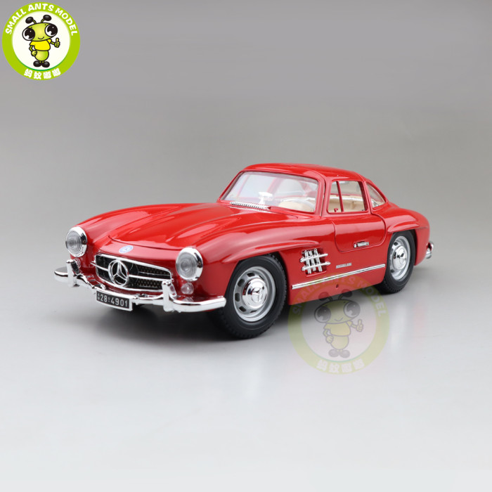 1/18 Medcedes Benz 300SL 300 SL 1954 Bburago 12047 Diecast Metal Model Car Toys Boys Girls Gifts