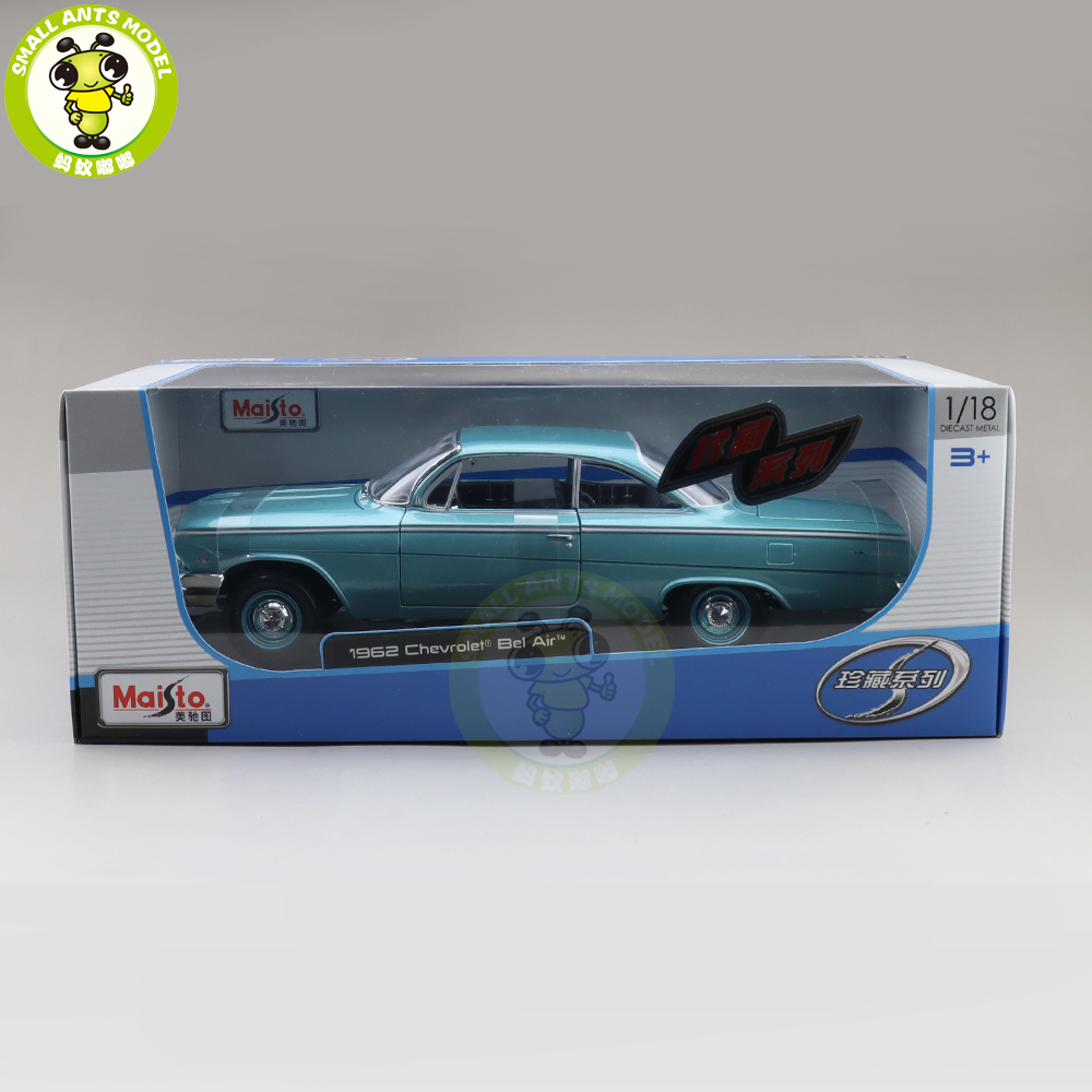 1/18 1962 Chevrolet Bel Air Maisto 31641 Diecast Model Car Toys