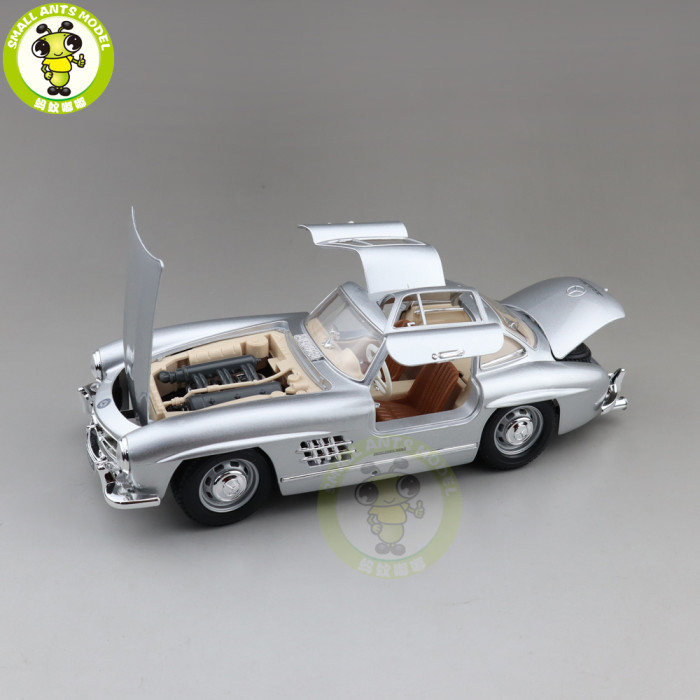 1/18 Medcedes Benz 300SL 300 SL 1954 Bburago 12047 Diecast Metal Model Car Toys Boys Girls Gifts