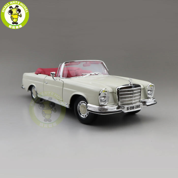 1/18 Medcedes Benz 280SE 1967 Maisto 31811 Diecast Metal Model Car Toys Boys Girls Gifts