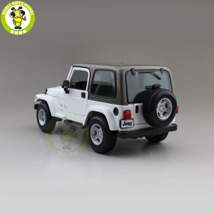 1/18 Jeep Wrangler Sahara Maisto 31662 Diecast Model Car Toys Boys Girls Gifts