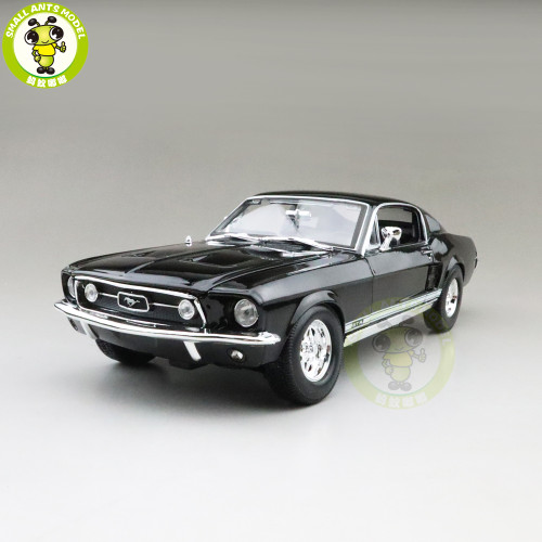 1/18 1967 Ford Mustang GTA Fastback MAISTO 31166 Diecast Model car Toys for gifts collection hobby