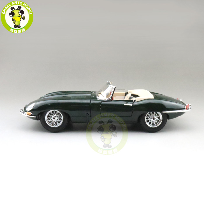 1/18 Jaguar E-type E type Cabriolet Bburago 12046 Diecast Model Car Toys Boys Girls Gifts