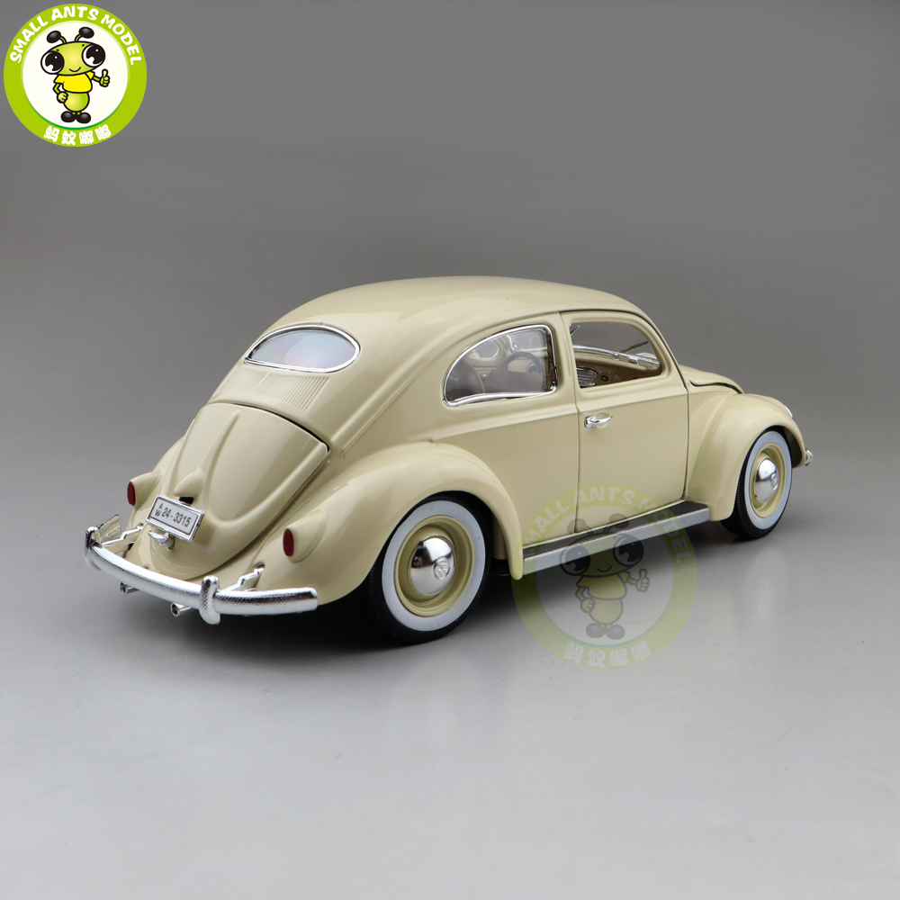 1/18 Volkswagen VW Kafer Beetle 1955 Bburago 12029 Diecast Model