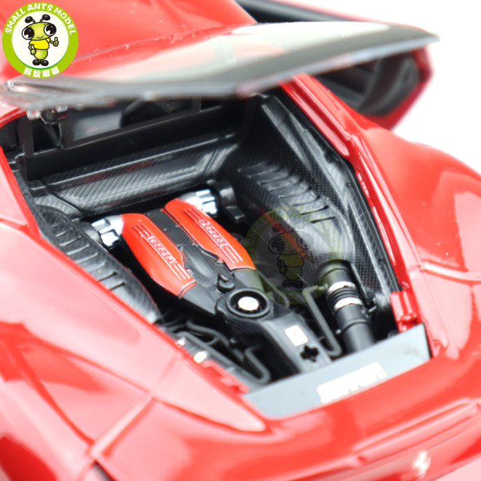 1/18 Ferrari 488 GTB Bburago 16008 Diecast Model Car Toys Boys Girls Gifts