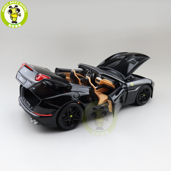 1/18 Ferrari Signature California T Open Top Bburago 16904 Diecast Model Car Toys Boys Girls Gifts