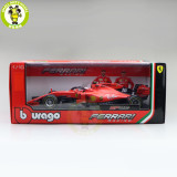1/18 Ferrari SF90 S.Vettel C.Leclerc Bburago 16807 #5 #16 Diecast Model Car Toys Boys Girls Gifts