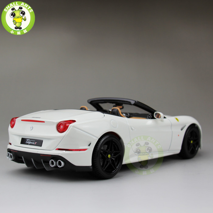 1/18 Ferrari Signature California T Open Top Bburago 16904 Diecast Model Car Toys Boys Girls Gifts