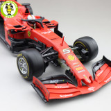 1/18 Ferrari SF90 S.Vettel C.Leclerc Bburago 16807 #5 #16 Diecast Model Car Toys Boys Girls Gifts