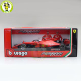 1/18 Ferrari SF90 S.Vettel C.Leclerc Bburago 16807 #5 #16 Diecast Model Car Toys Boys Girls Gifts
