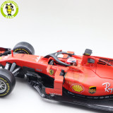 1/18 Ferrari SF90 S.Vettel C.Leclerc Bburago 16807 #5 #16 Diecast Model Car Toys Boys Girls Gifts