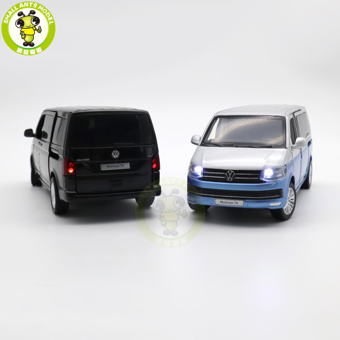 1/32 VW Volkswagen Multivan T6 MPV JKM Diecast Model Car Toys Kids Boys Girls Gifts