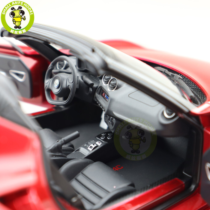 1/18 ALFA ROMEO 4C SPIDER Autoart 70143 70142 70141 Model Toys Car Gifts