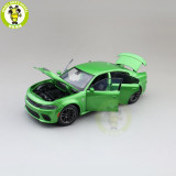 1/32 JKM Dodge Charger SRT Diecast Model Car Toys Kids Boys Gilrs Gifts Sound Lighting