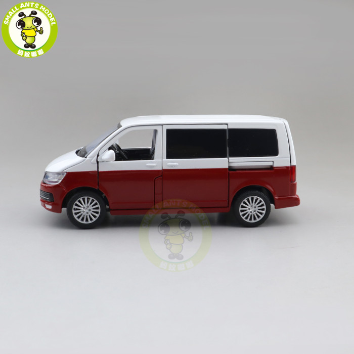 1/32 VW Volkswagen Multivan T6 MPV JKM Diecast Model Car Toys Kids Boys Girls Gifts