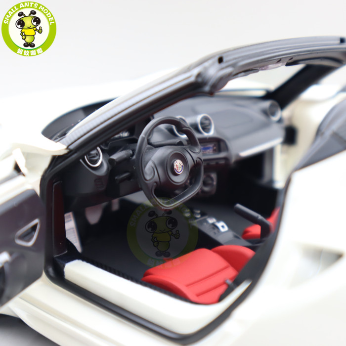 1/18 ALFA ROMEO 4C SPIDER Autoart 70143 70142 70141 Model Toys Car Gifts