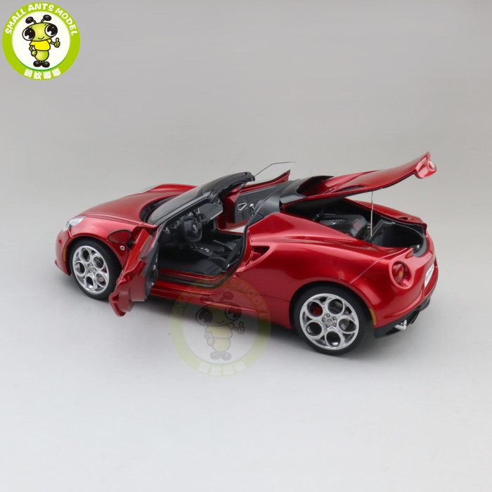 1/18 ALFA ROMEO 4C SPIDER Autoart 70143 70142 70141 Model Toys Car Gifts