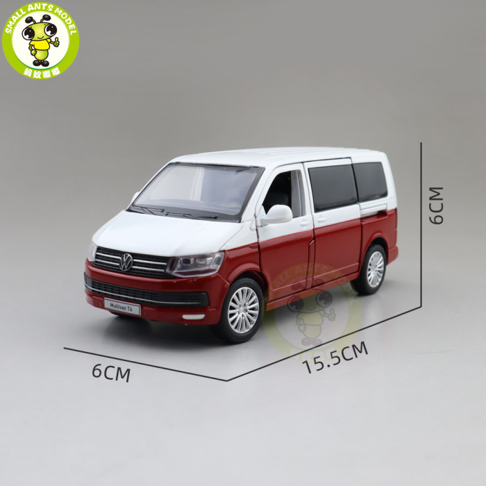 1/32 VW Volkswagen Multivan T6 MPV JKM Diecast Model Car Toys Kids Boys Girls Gifts