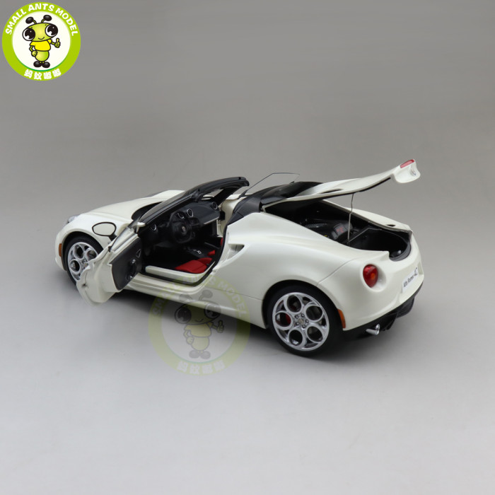 1/18 ALFA ROMEO 4C SPIDER Autoart 70143 70142 70141 Model Toys Car Gifts