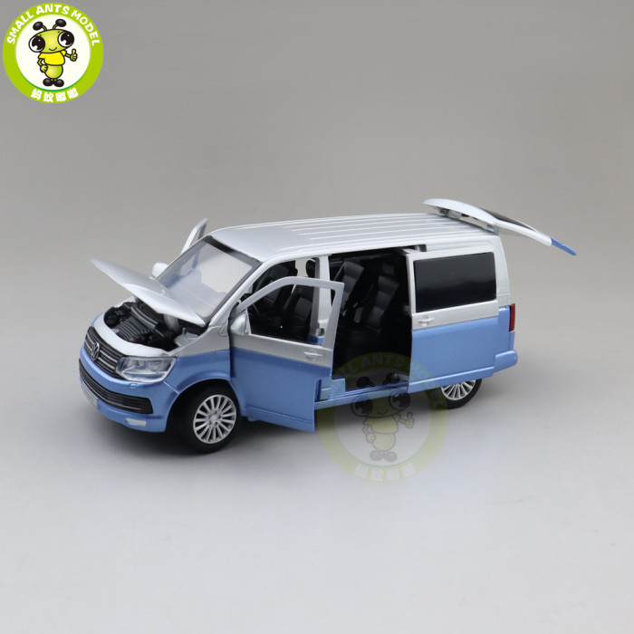 1/32 VW Volkswagen Multivan T6 MPV JKM Diecast Model Car Toys Kids Boys Girls Gifts