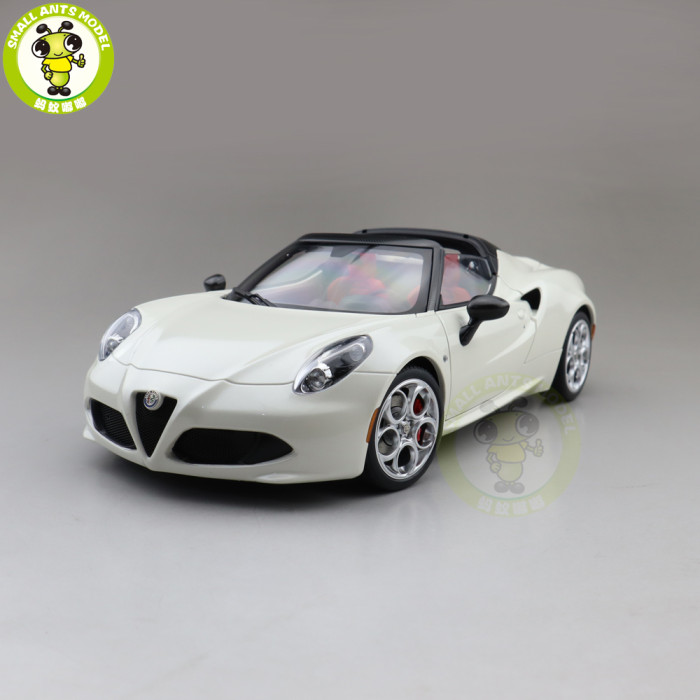 1/18 ALFA ROMEO 4C SPIDER Autoart 70143 70142 70141 Model Toys Car Gifts