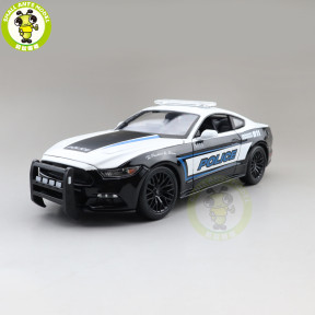1/18 2015 Ford Mustang GT Police Car 911 Maisto 31397 Diecast Model Car Toys Boys Girls Gifts