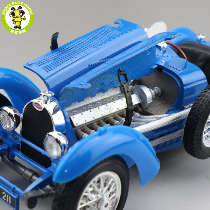 1/18 Bugatti Type 59 BBurago 12062 Diecast Metal Model Car Toys Boys Girls Gifts