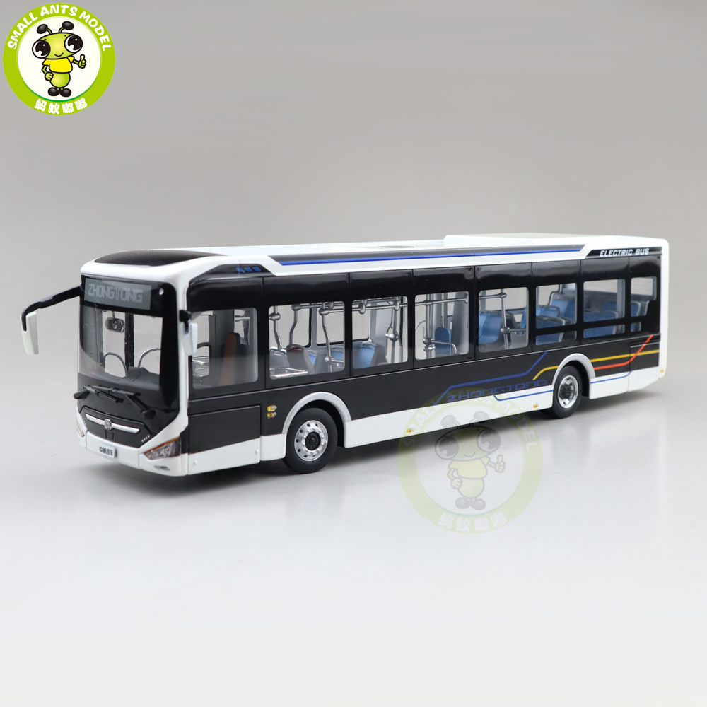 1/43 China Zhong Tong Bus LCK6126EVGRA1 Diecast Metal Model Car