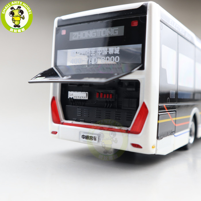 1/43 China Zhong Tong Bus LCK6126EVGRA1 Diecast Metal Model Car Bus Toys Gifts