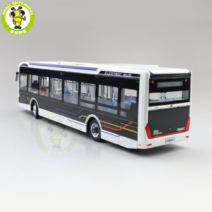 1/43 China Zhong Tong Bus LCK6126EVGRA1 Diecast Metal Model Car Bus Toys Gifts