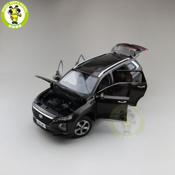1/18 Hyundai 4th SANTAFE Diecast Model Toys Car Boys Girls Gifts