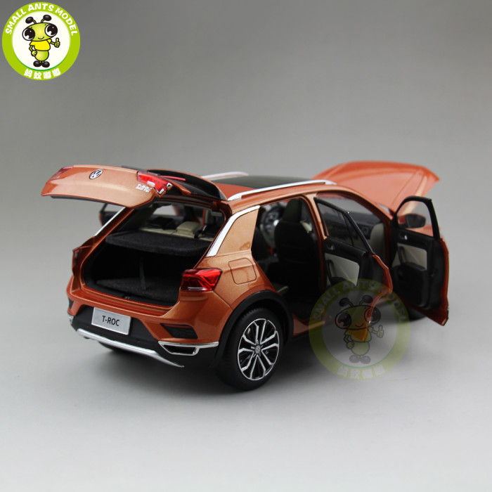 1/18 VW Volkswagen FAW T-ROC T ROC Diecast Car Model Toys KIDS Boy Girl Birthday Gift Collection Hobby