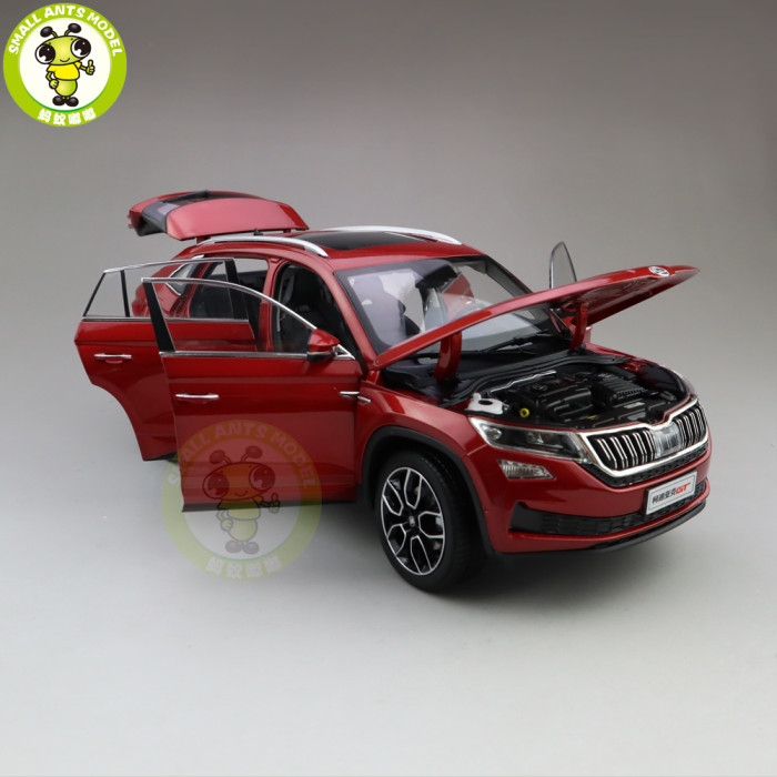 1/18 VW Skoda KODIAQ GT SUV Diecast Metal SUV CAR MODEL gift hobby collection Black