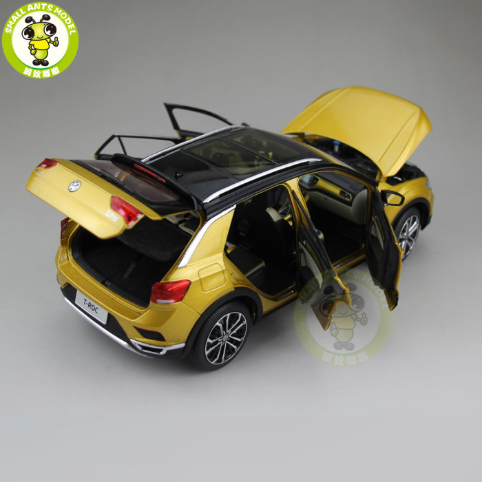 1/18 VW Volkswagen FAW T-ROC T ROC Diecast Car Model Toys KIDS Boy Girl Birthday Gift Collection Hobby