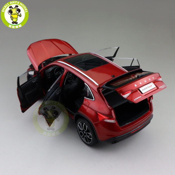 1/18 VW Skoda KODIAQ GT SUV Diecast Metal SUV CAR MODEL gift hobby collection Black