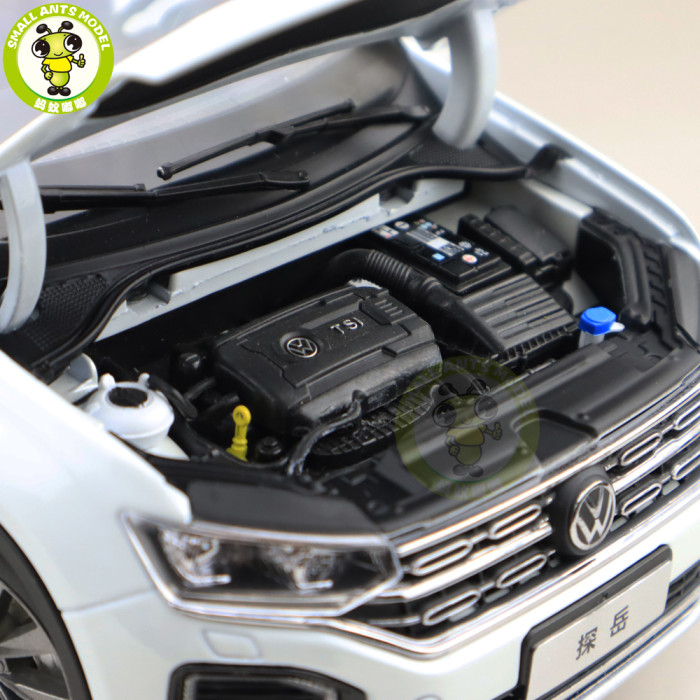 1/18 VW Volkswagen FAW TAYRON Diecast Car Model SUV Toys KIDS Boys Girls Birthday Gifts White