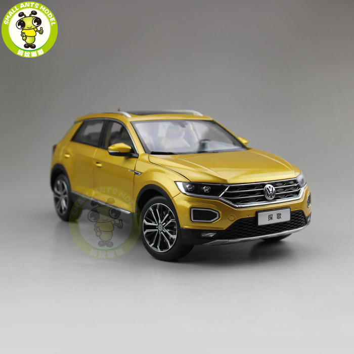 1/18 VW Volkswagen FAW T-ROC T ROC Diecast Car Model Toys KIDS Boy Girl Birthday Gift Collection Hobby