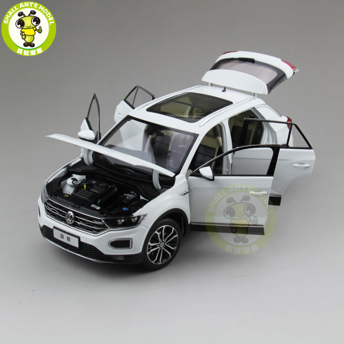 1/18 VW Volkswagen FAW T-ROC T ROC Diecast Car Model Toys KIDS Boy Girl Birthday Gift Collection Hobby