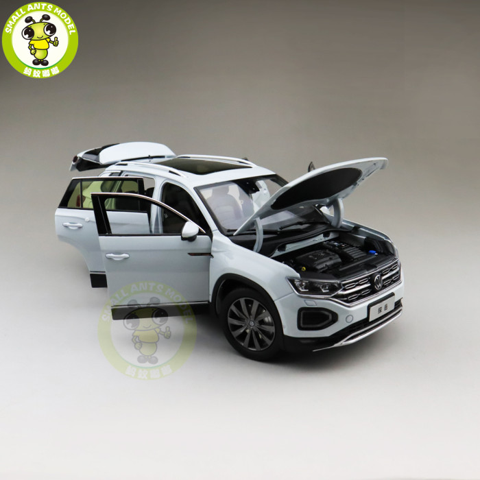1/18 VW Volkswagen FAW TAYRON Diecast Car Model SUV Toys KIDS Boys Girls Birthday Gifts White