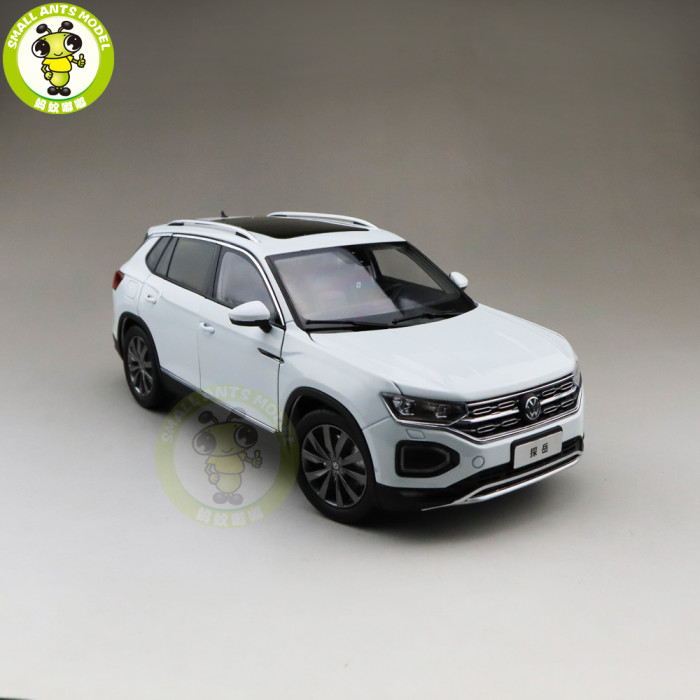 1/18 VW Volkswagen FAW TAYRON Diecast Car Model SUV Toys KIDS Boys Girls Birthday Gifts White