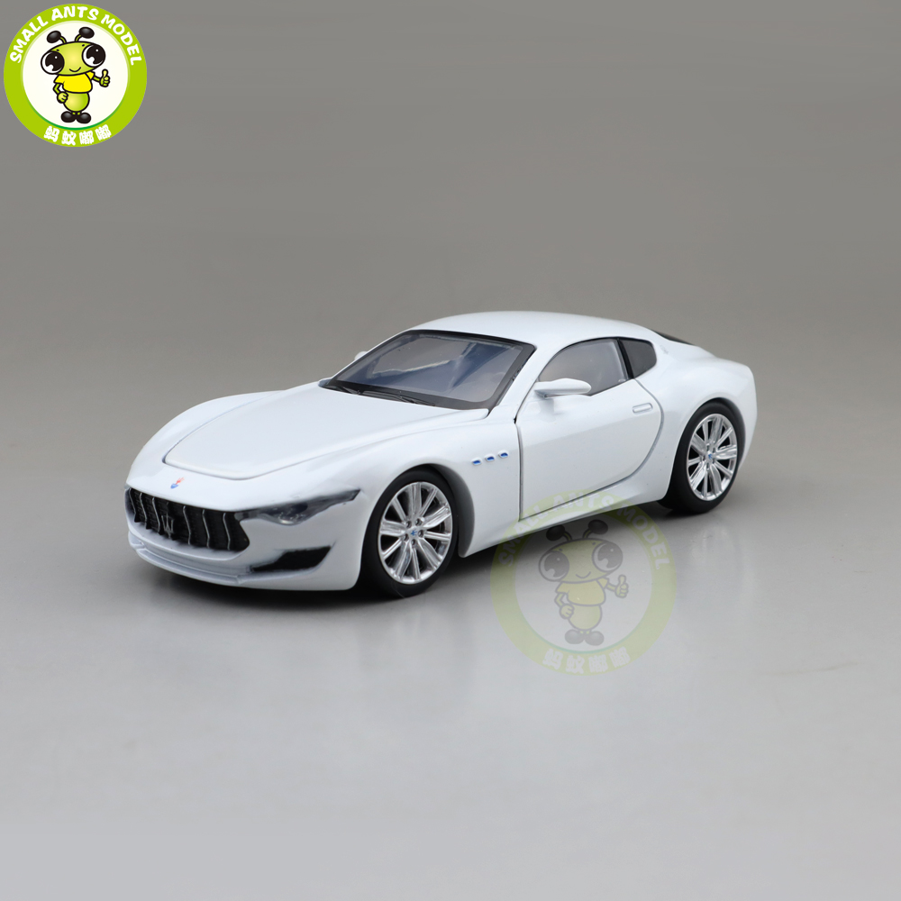 ミニカー Maserati Ghibli 1:43 Bianco Alpi 1:32 Ghibli Simulation