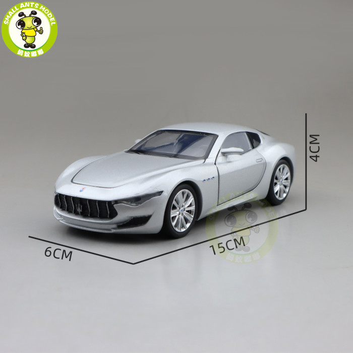 1/32 Maserati Alfieri JKM Diecast Model Toys Kids Car Boys Girls Gifts Lighting Pull Back