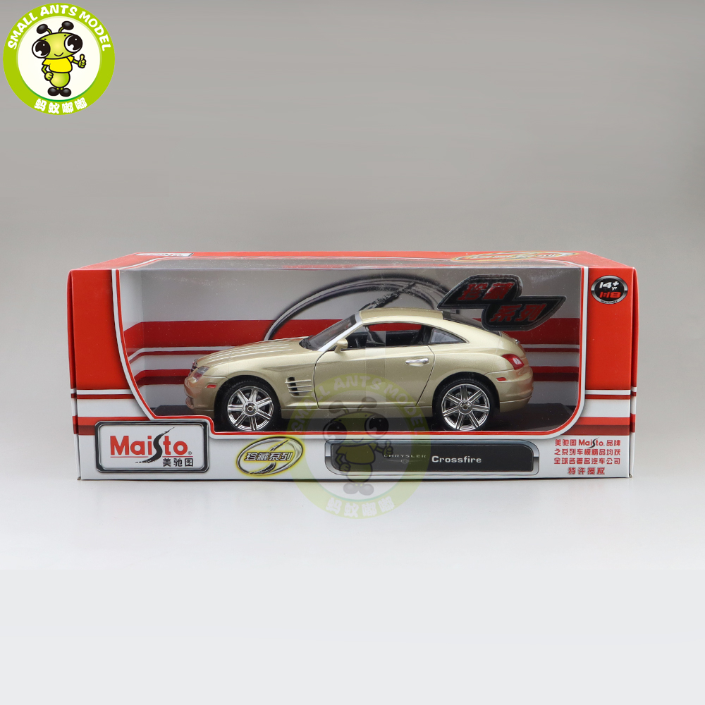 1/18 CHRYSLER Crossfire Maisto 31140 Diecast Model Car Toys Boys
