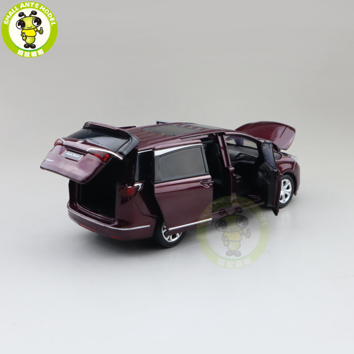1/32 JKM Buick GL8 Mpv Diecast Model Car Toys kids Boys Girls Gifts sound lighting