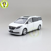 1/32 JKM Buick GL8 Mpv Diecast Model Car Toys kids Boys Girls Gifts sound lighting