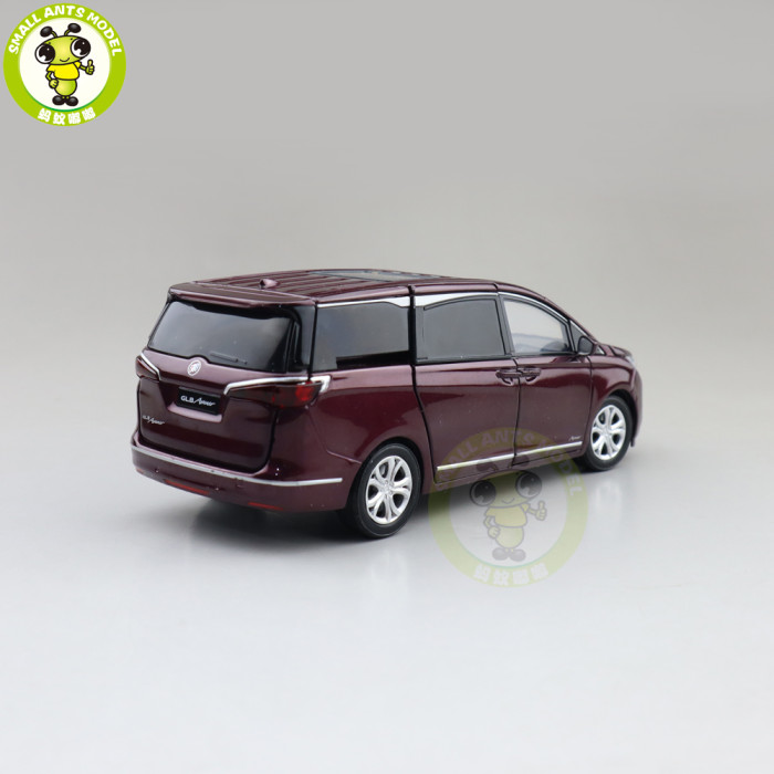 1/32 JKM Buick GL8 Mpv Diecast Model Car Toys kids Boys Girls Gifts sound lighting