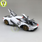 1/18 2021 Ford GT Heritage Edition MAISTO 31390 Diecast Model Toys Car Boys Girls Gifts