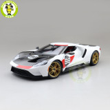 1/18 2021 Ford GT Heritage Edition MAISTO 31390 Diecast Model Toys Car Boys Girls Gifts